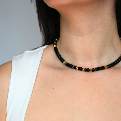 Core Collection - Black Agate Necklace