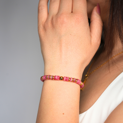 Core Collection - Strawberry Quartz Bracelet