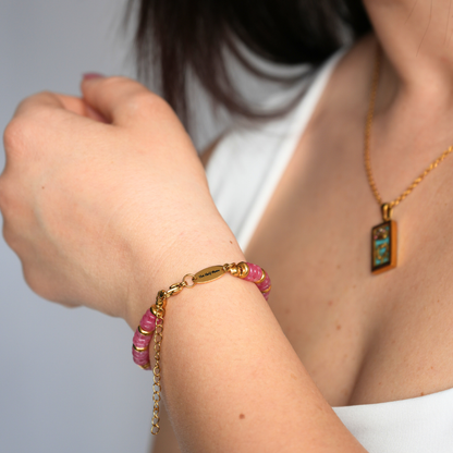Core Collection - Strawberry Quartz Bracelet