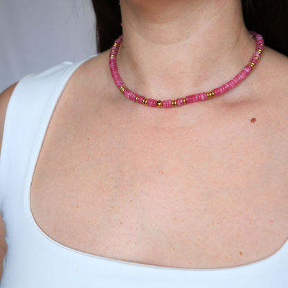 Core Collection - Strawberry Quartz Necklace